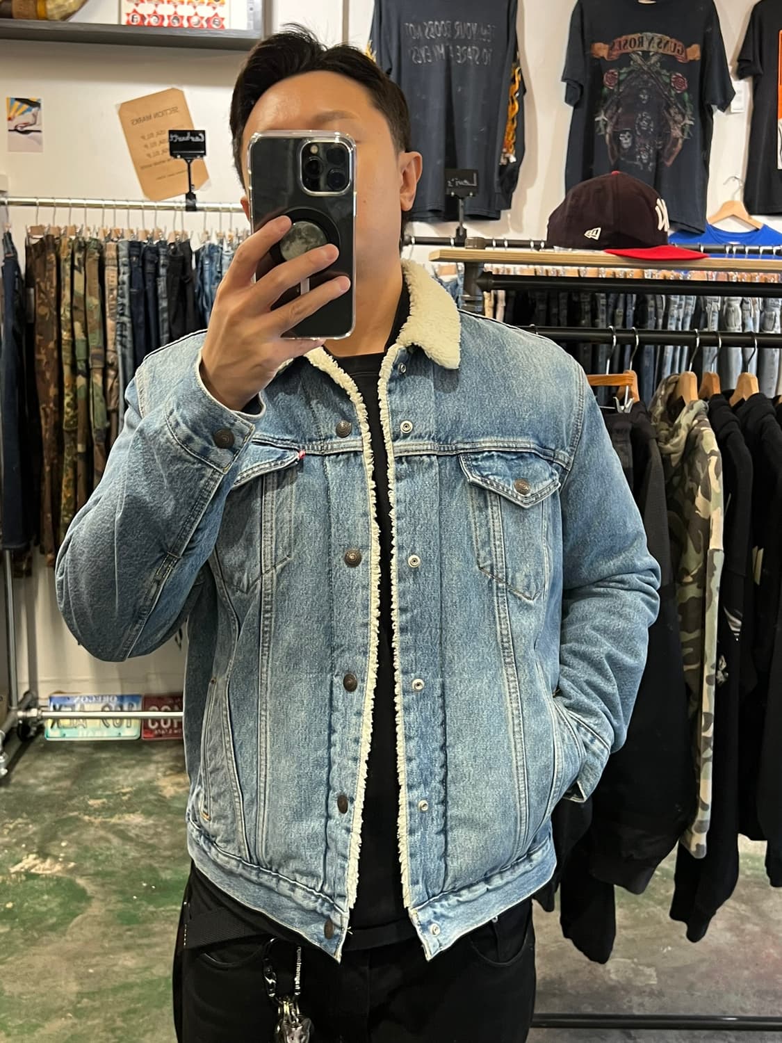 [L] 리바이스 타입3 쉐르파 트러커 데님 자켓 상품이미지10