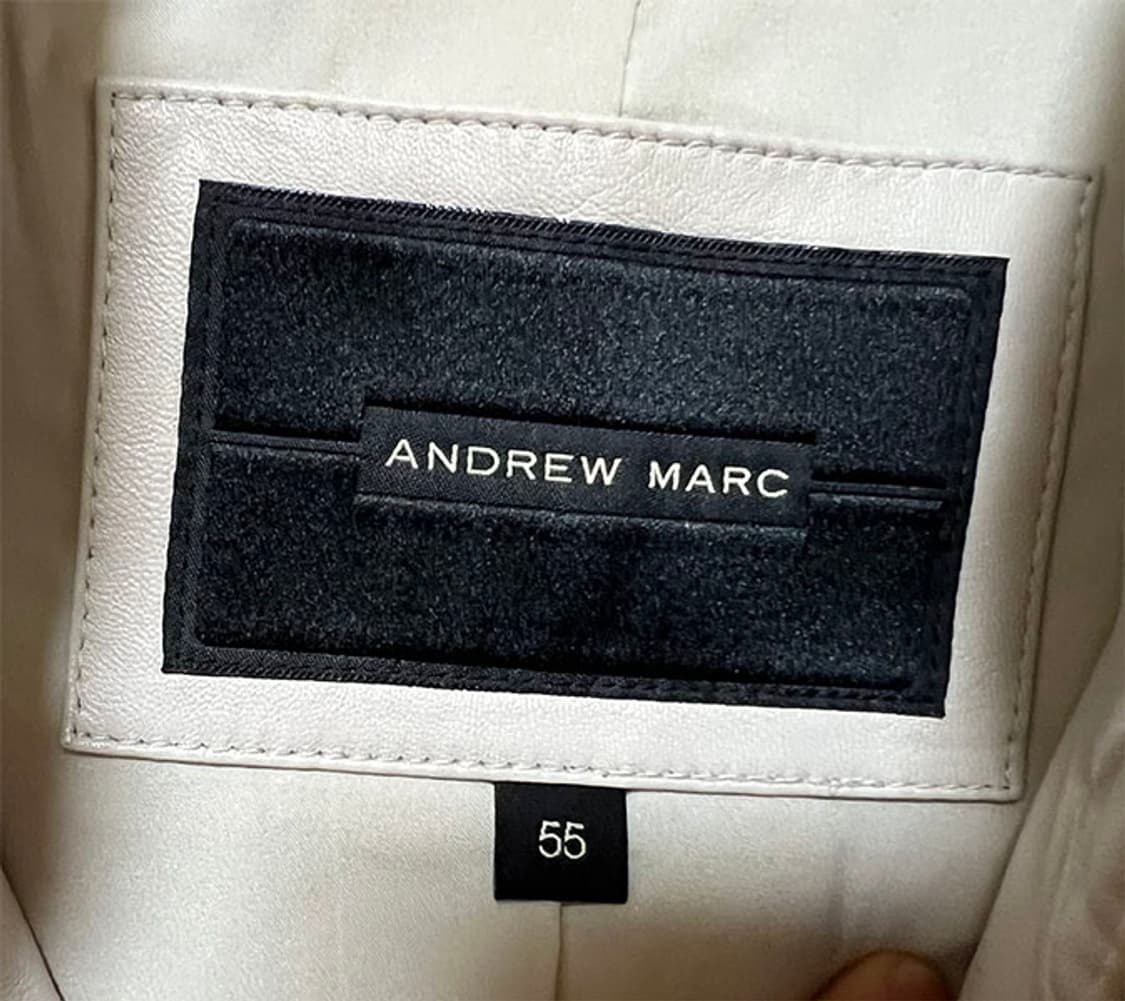 앤드류마크 여자 경량패딩 양가죽 구스 S 90 55  상품이미지3