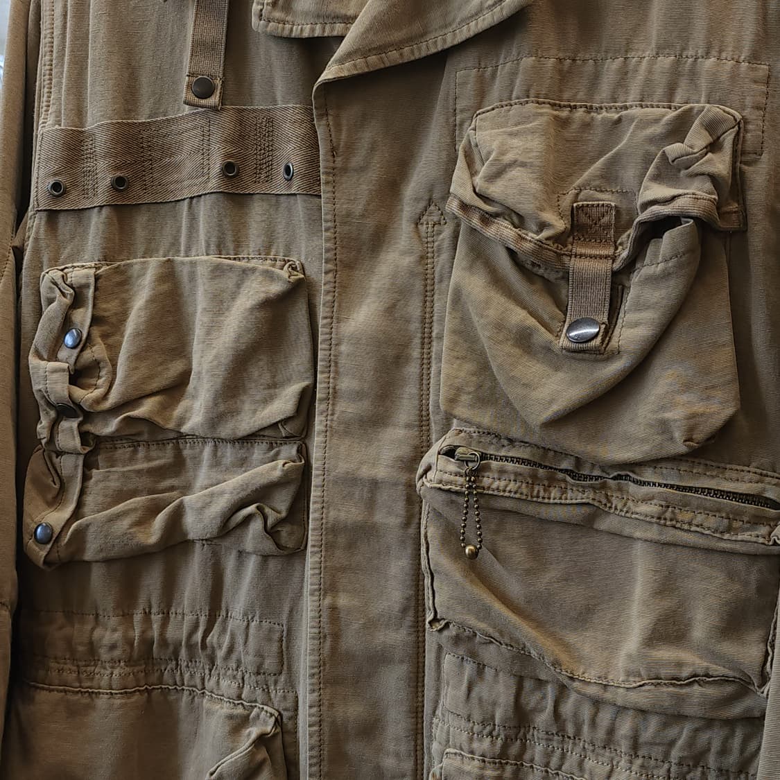 폴로 랄프로렌 여성용 피싱 헌팅 포켓 스포츠맨 린넨 필드자켓 6 상품이미지5