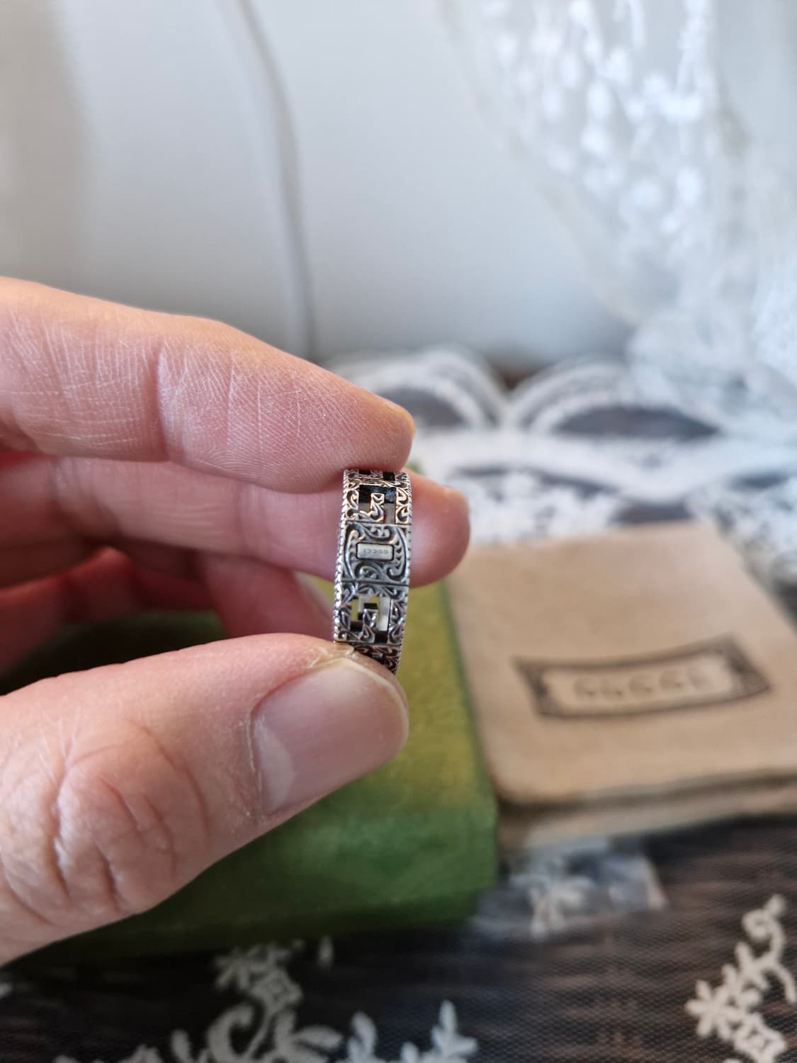 구찌링 G스퀘어링 반지 팝니다 상품이미지3