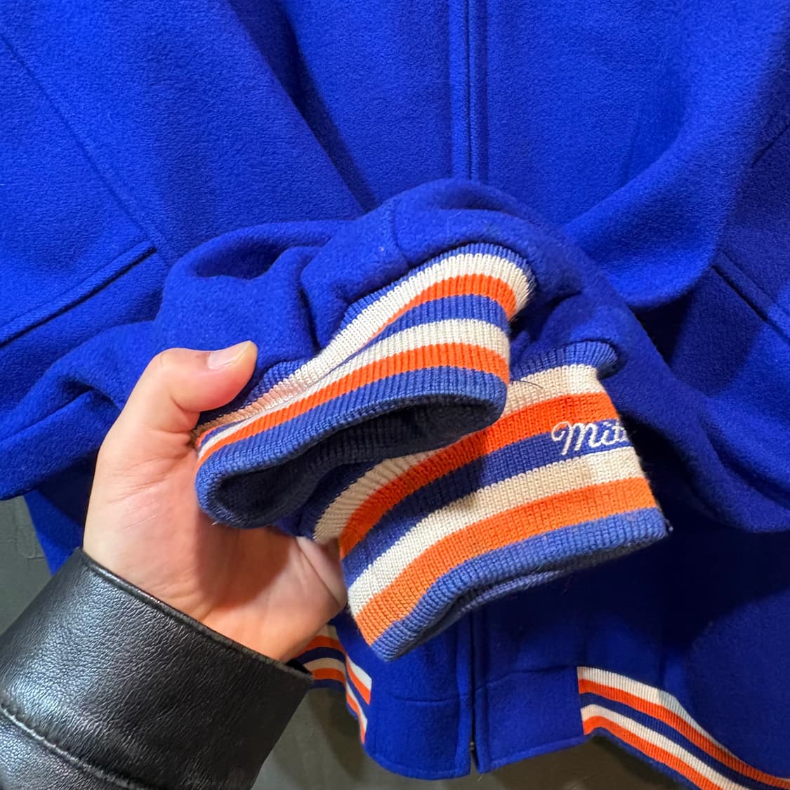 [56] NBA 뉴욕 닉스 스타디움 자켓 상품이미지5