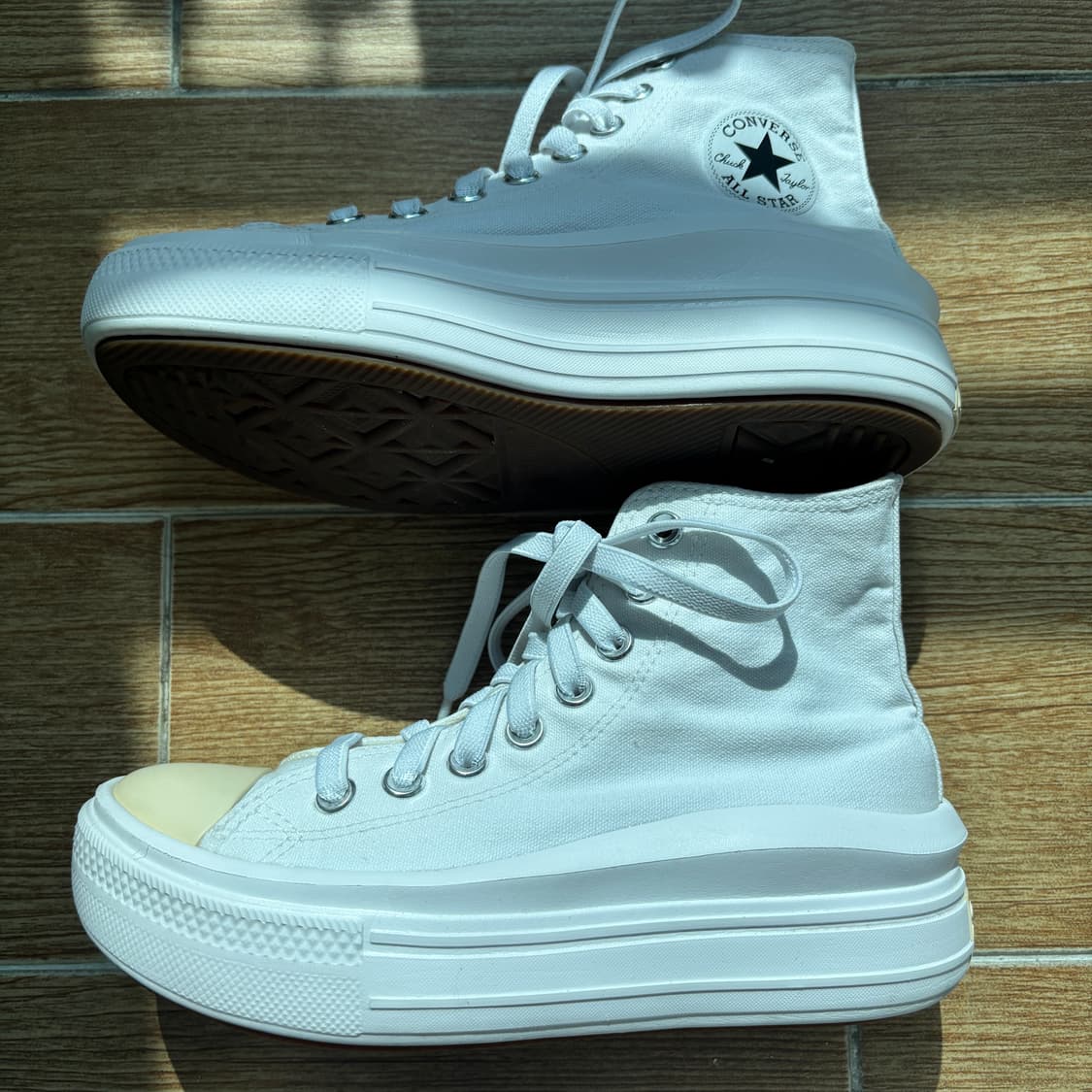 컨버스 척테일러 올스타 무브 화이트 225mm 상품이미지5