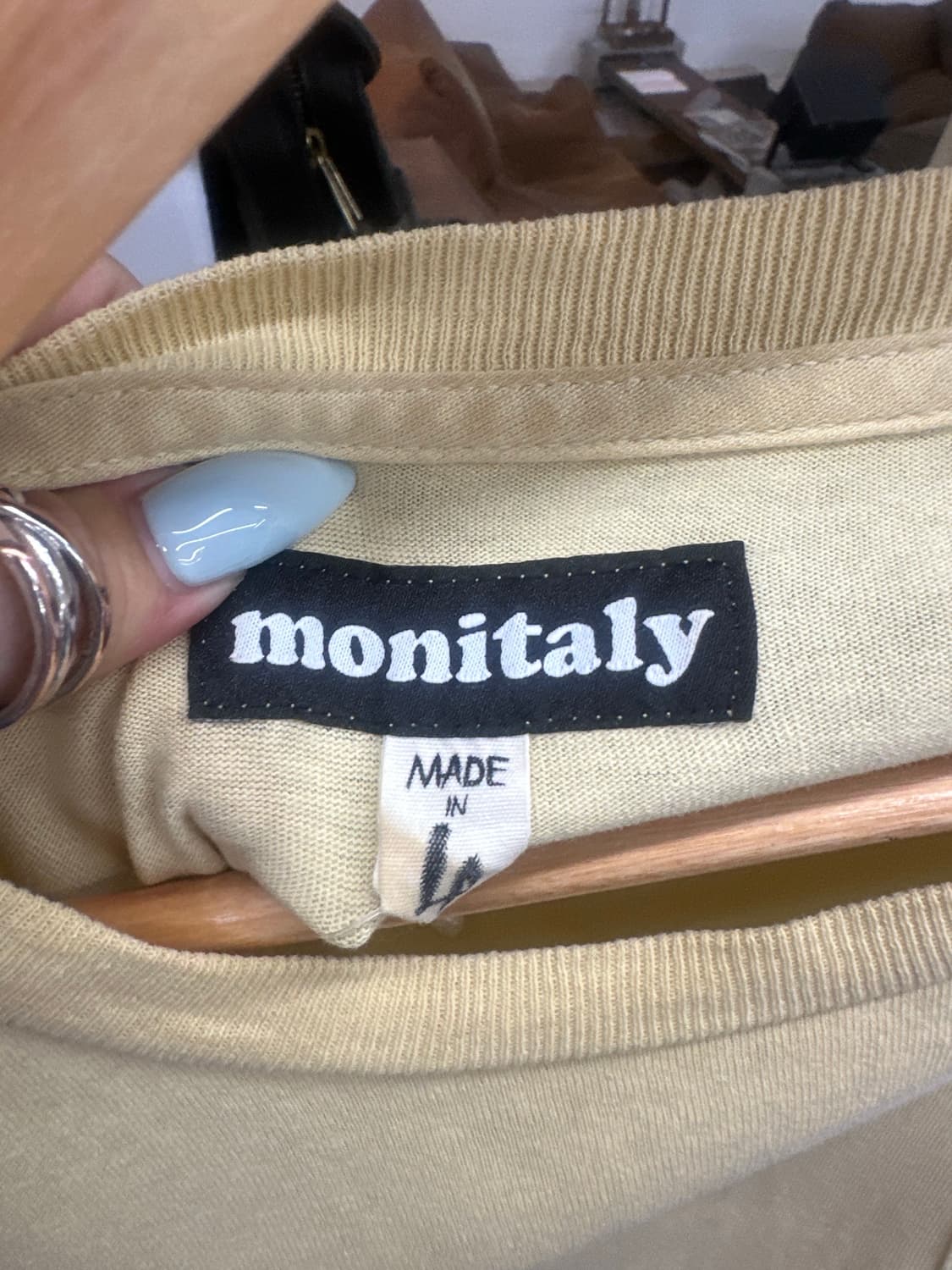 USA monitaly 싱글스티치 반팔티 상품이미지4