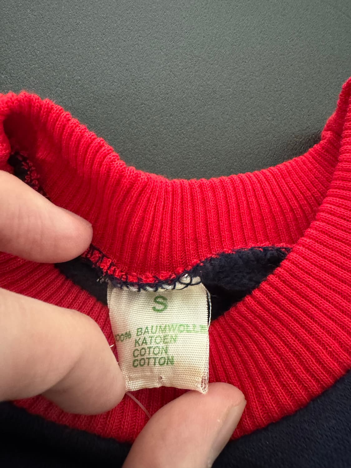 80s italstyle FERRARI 스웻니트 상품이미지4