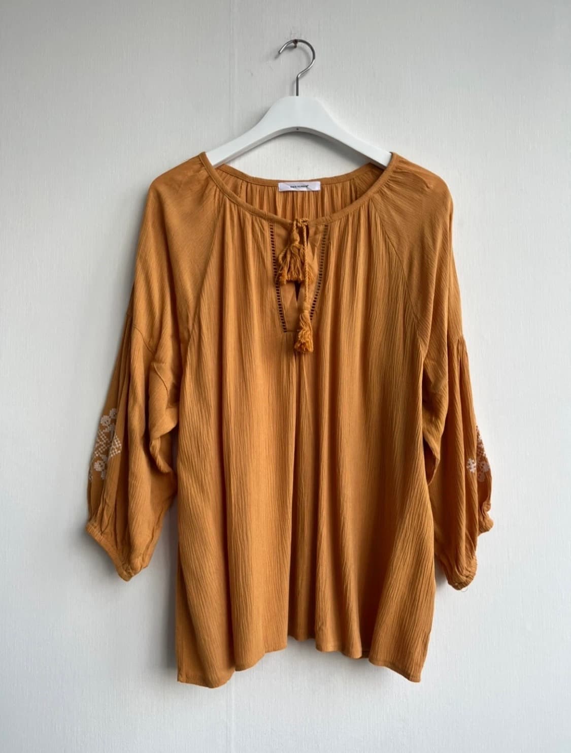 *SALE) BACK NUMBER 자수 블라우스 상품이미지1