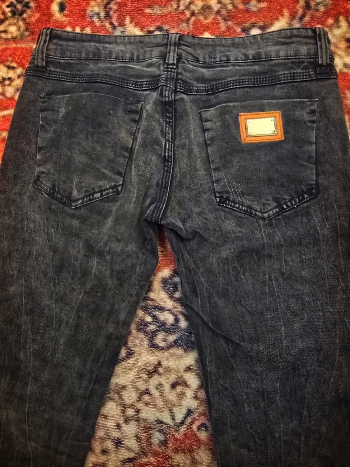 돌체앤가바나(Dolce & Gabbana)블랙 스키니 진 상품이미지2