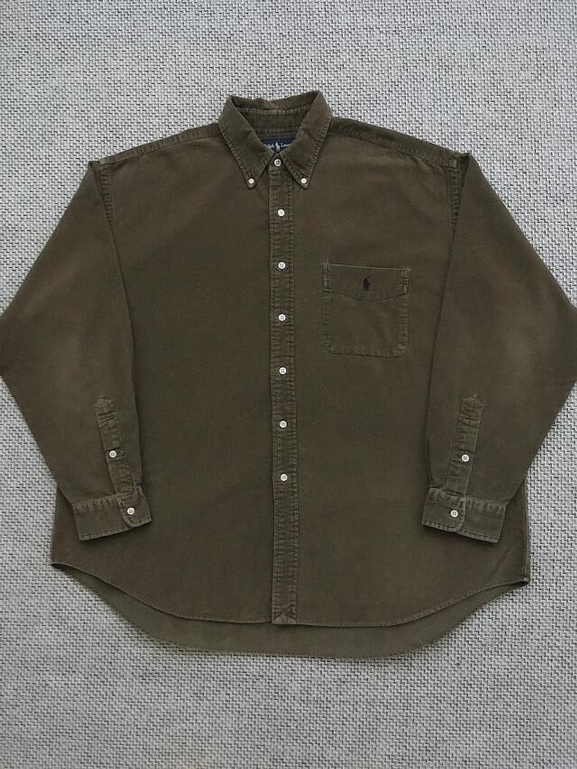 Khaki brown heavy corduroy oversized SH 상품이미지9