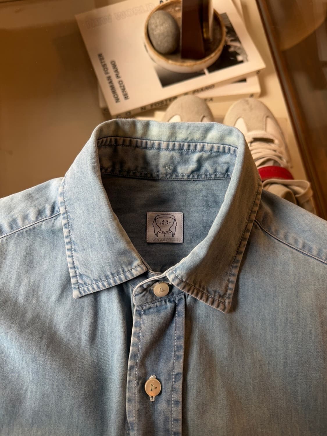 AG SHIRTS 데님 셔츠 100 상품이미지7