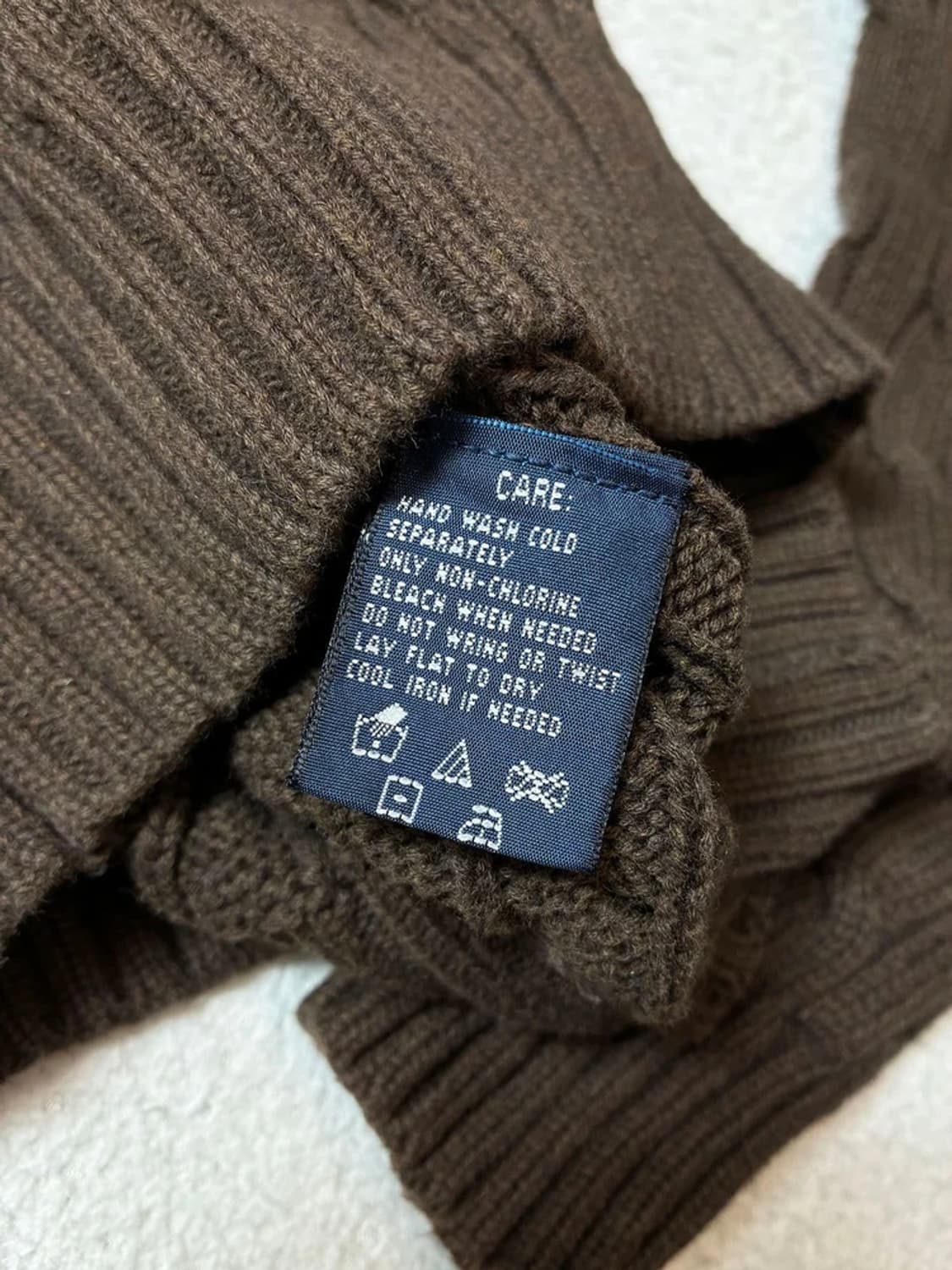 폴로 랄프로렌 00's 코튼 꽈배기 니트 PN7256 상품이미지7