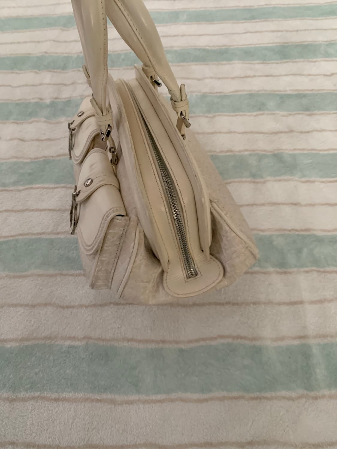 빈티지 디올 볼링백 토트백 정품 상품이미지4