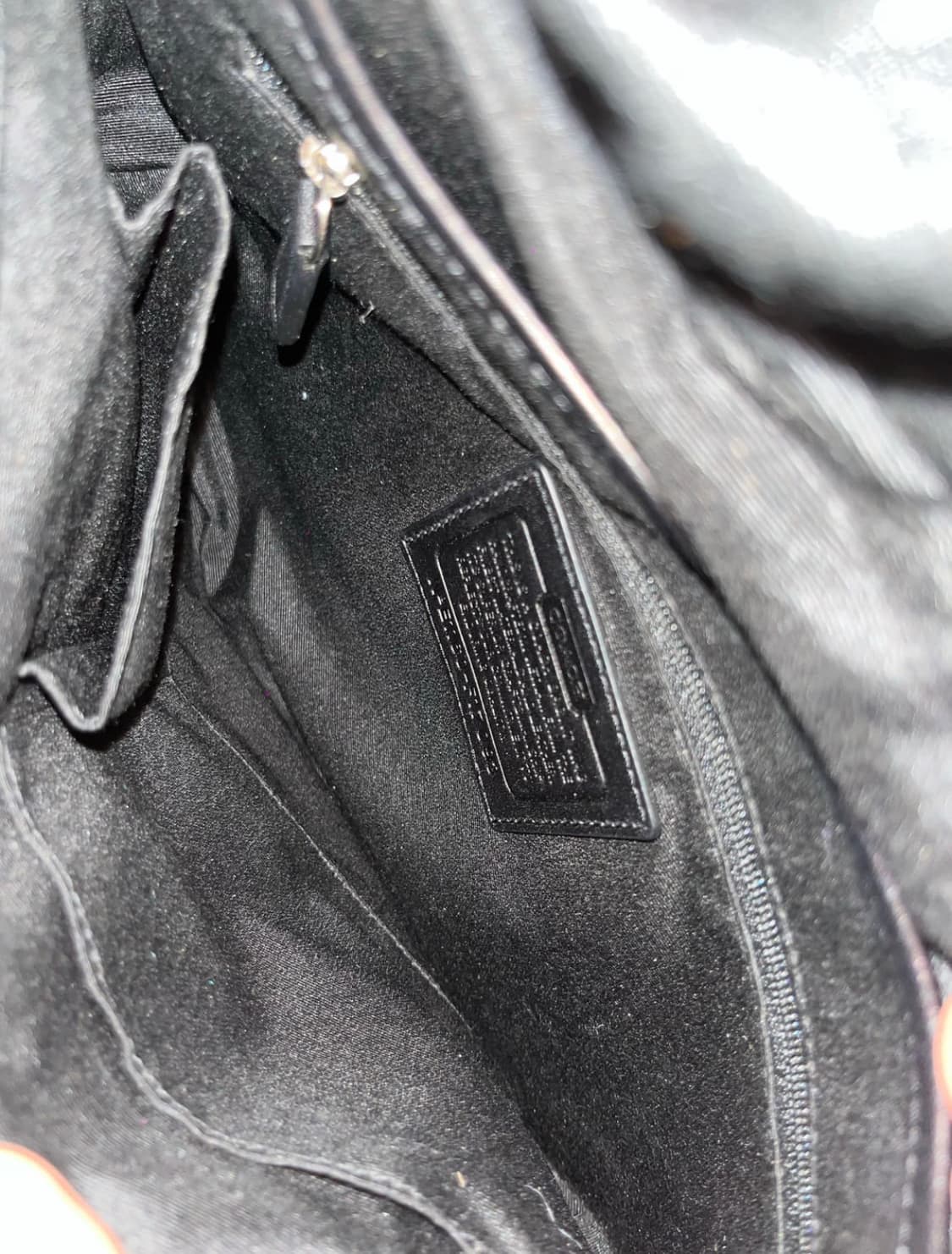 Coach All Black Basic Shoulder Bag 상품이미지6