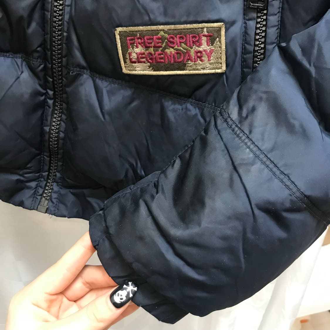 Jeep 지프 덕다운 와펜 숏패딩 상품이미지9