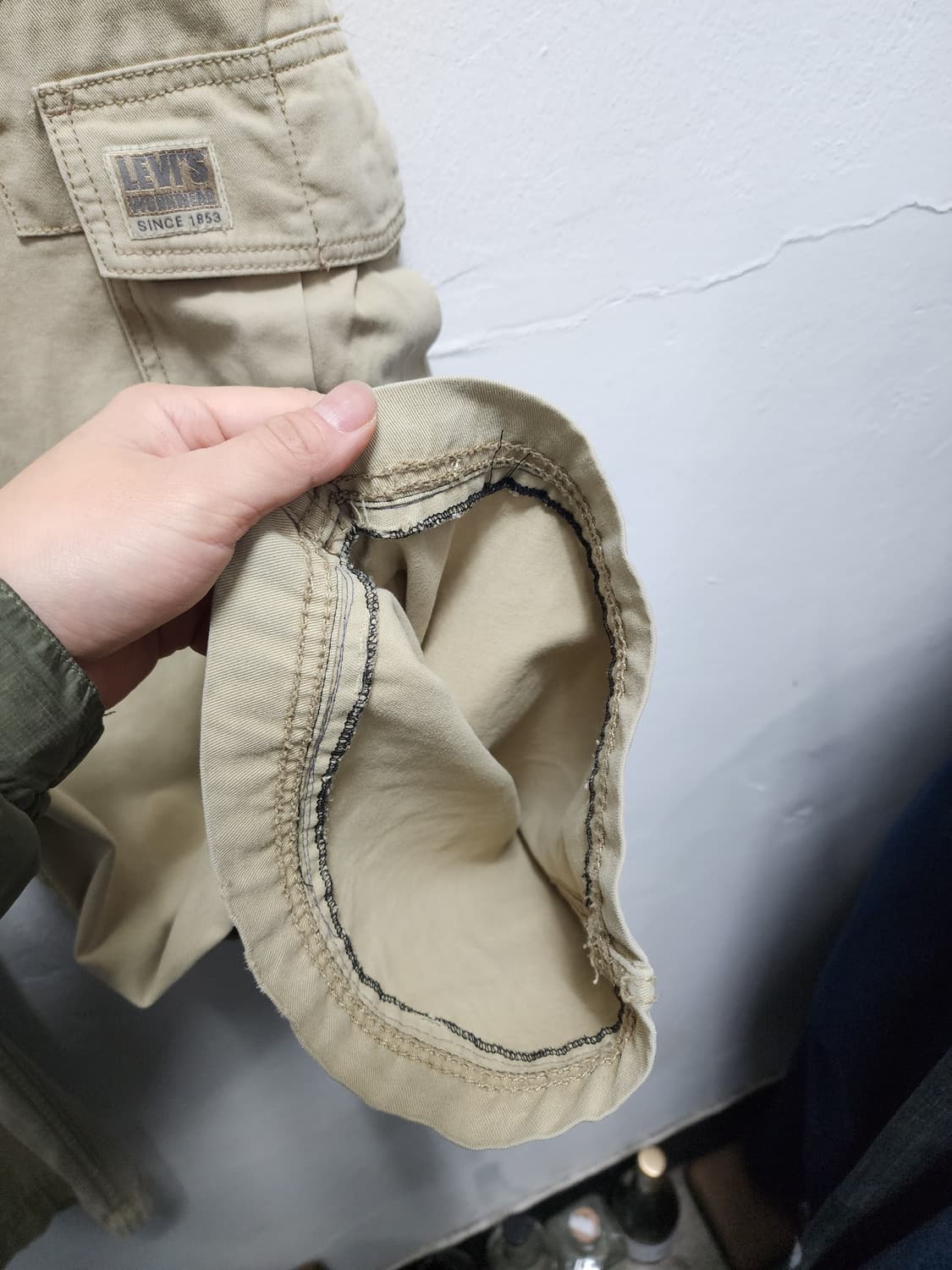 (빅사이즈) 리바이스 루즈 스트레이트 카고바지 40' 상품이미지5