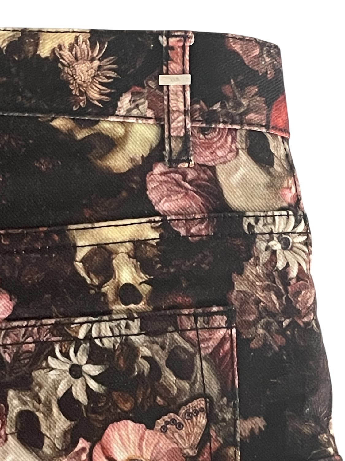 디올 옴므 17ss 플로랄 스컬 진 상품이미지5