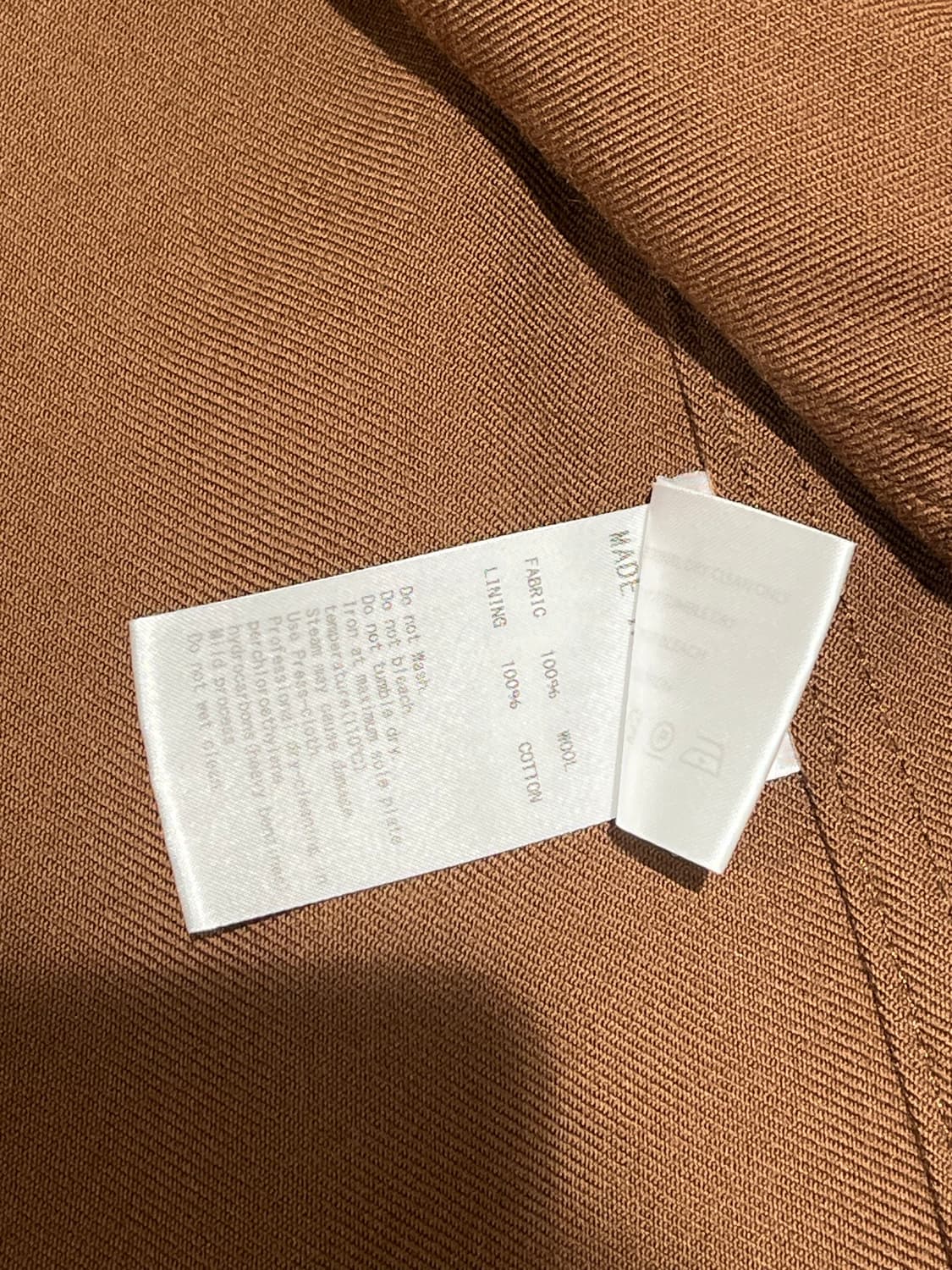 LEMAIRE 울 개버딘 자켓 상품이미지4