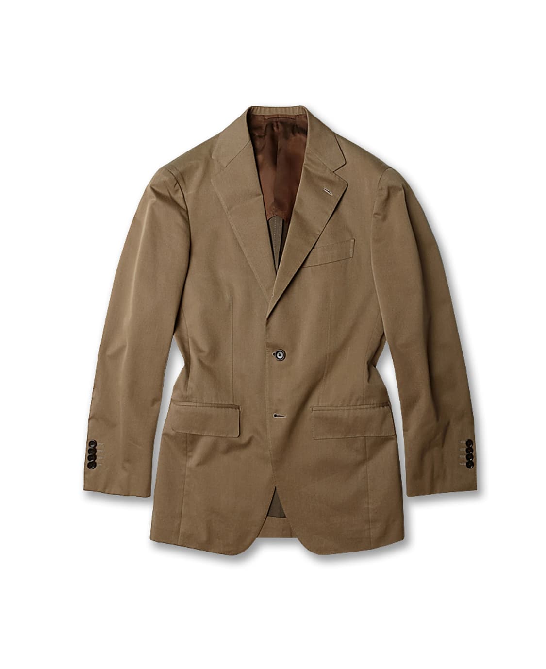 빔즈 에프 [Beams F] 베이지 코튼 수트 재팬 메이드 상품이미지2