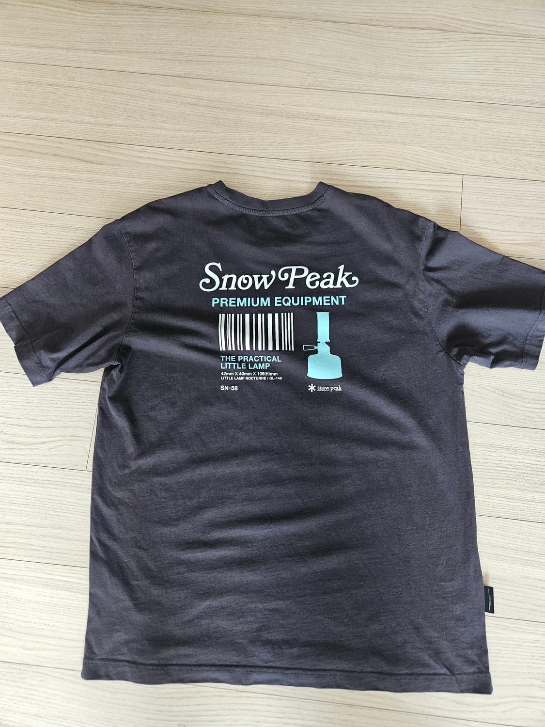 스노우피크 SN-58 티셔츠 XL(105)  상품이미지1