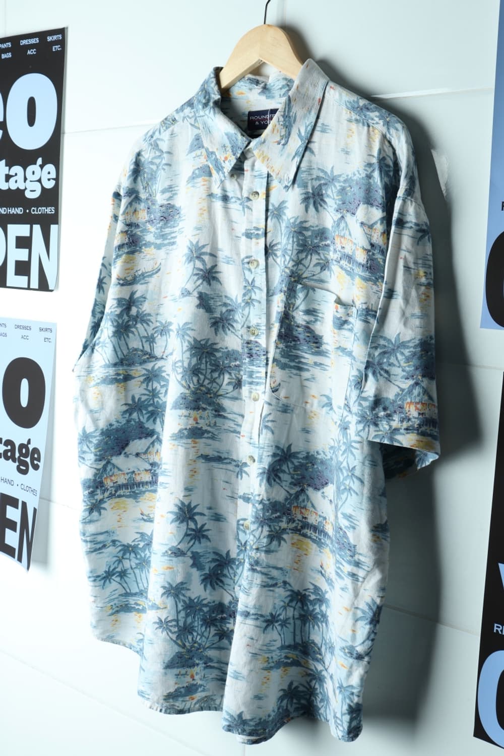 (XL-3XL) 브랜드빈티지 반팔셔츠 남방 USA 하와이안-H33093 상품이미지1
