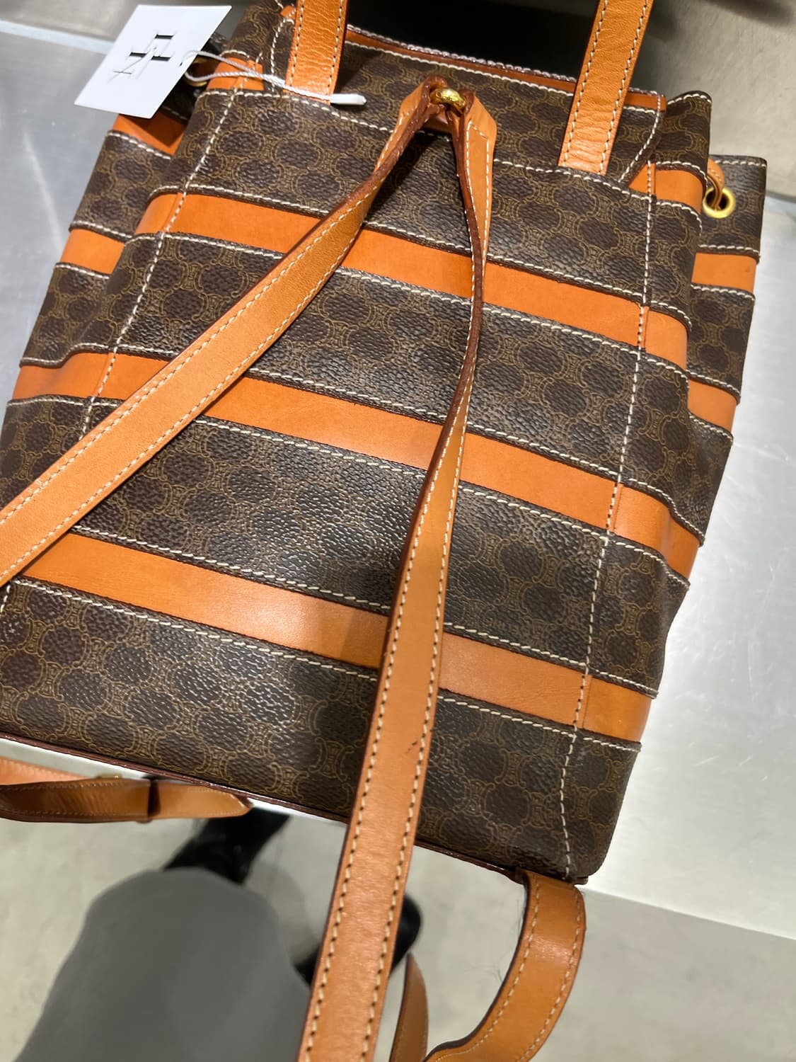 셀린 마카담 빈티지 백팩 상품이미지7