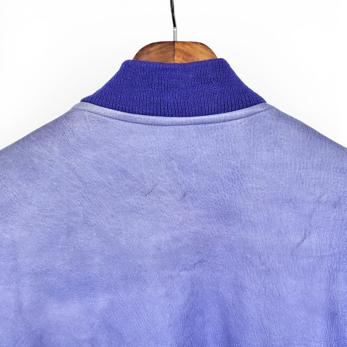 2023 와코마리아 레더 바시티 자켓 상품이미지4