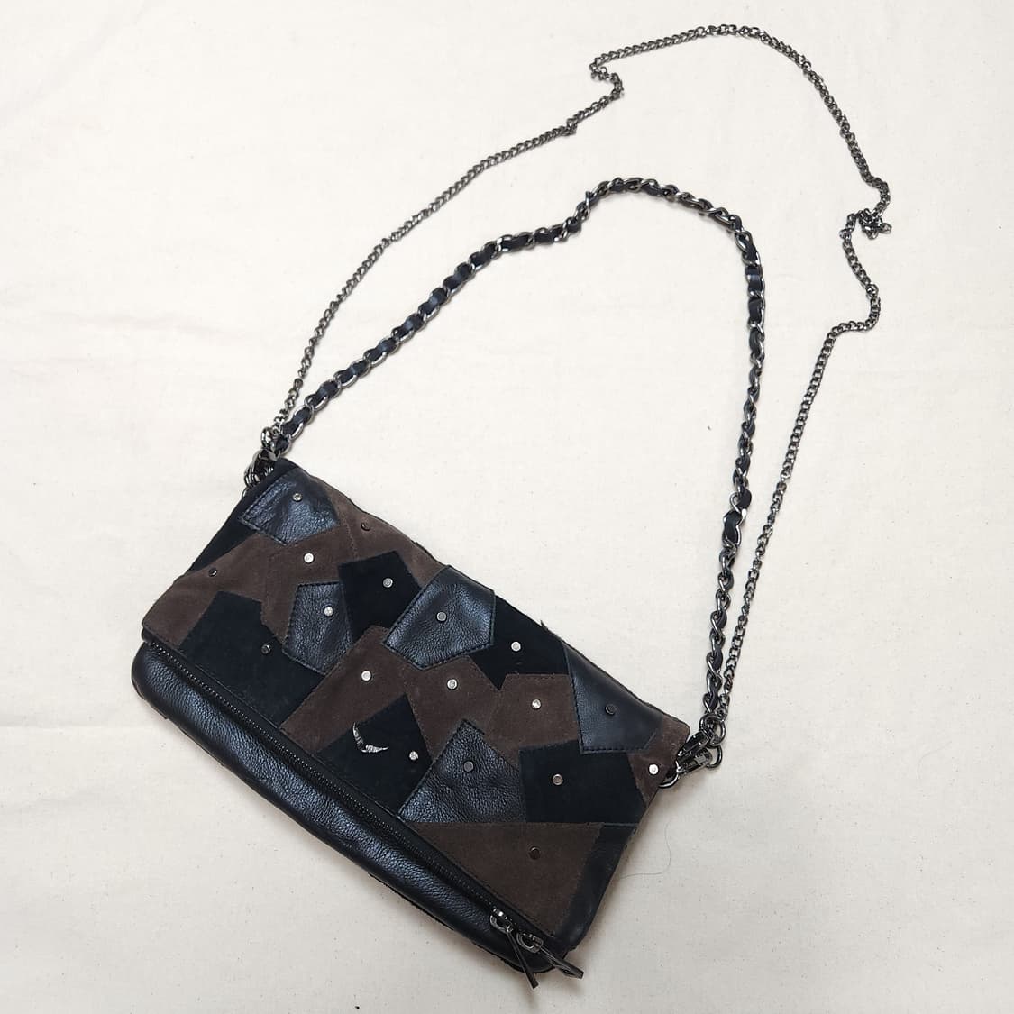 [OS] 쟈딕앤볼테르 Rock leather 숄더백 상품이미지1