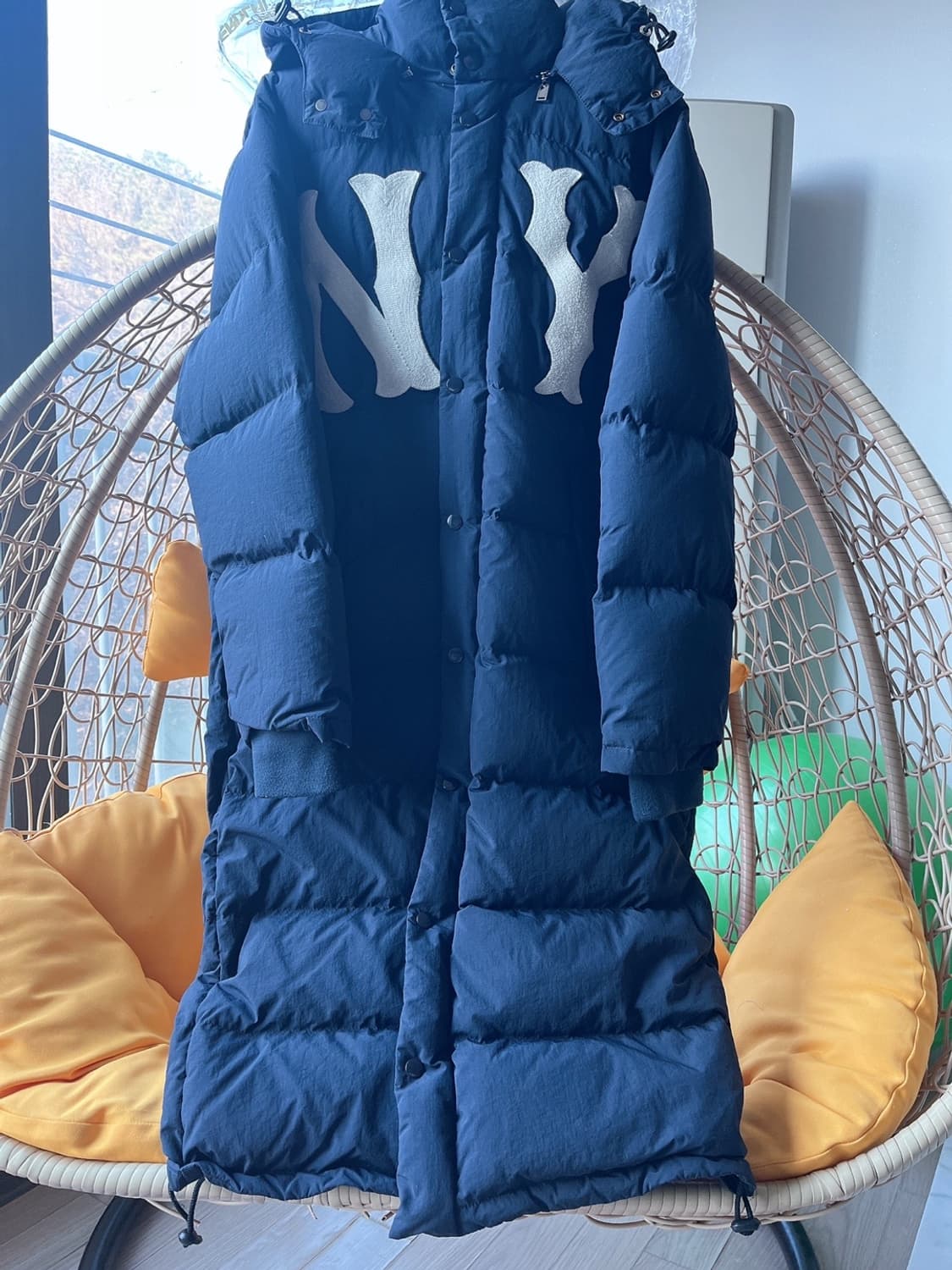 구찌 MLB 콜라보 롱 패딩 상품이미지6