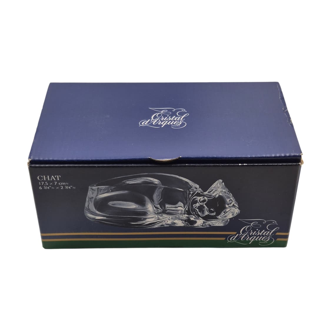 80s 프랑스 다르크 크리스탈 고양이 홀더 상품이미지2