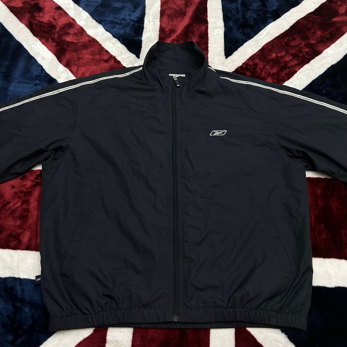 [L]리복 올드스쿨 바람막이/짙은네이비 상품이미지3