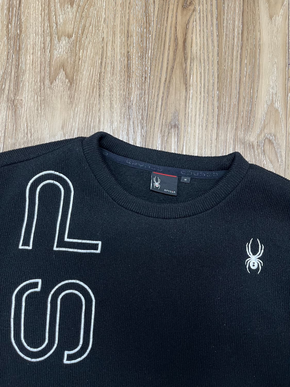 스파이더 기모 니트 맨투맨 M 상품이미지2