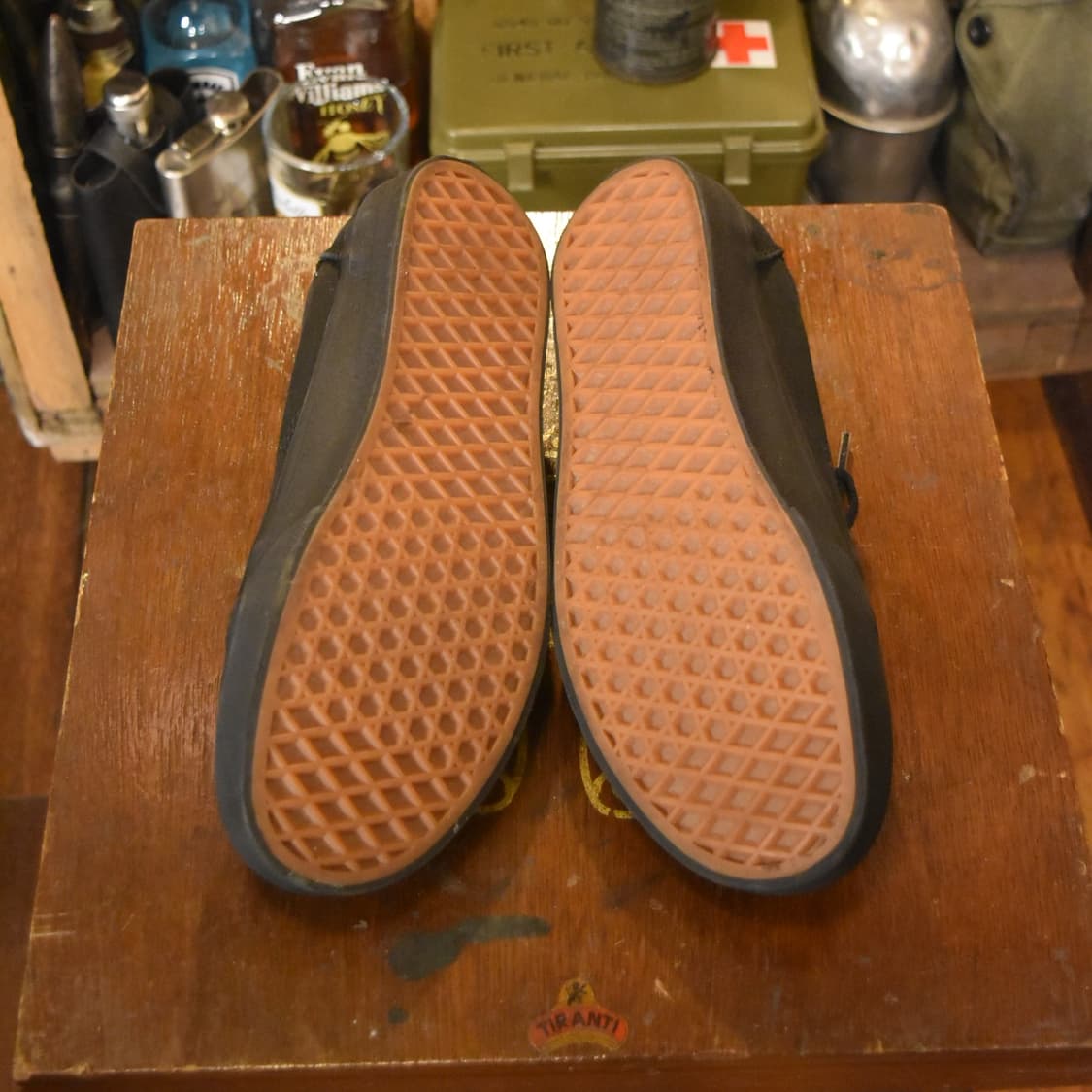 Vans Sneakers US Custom Black 255 Size 상품이미지5