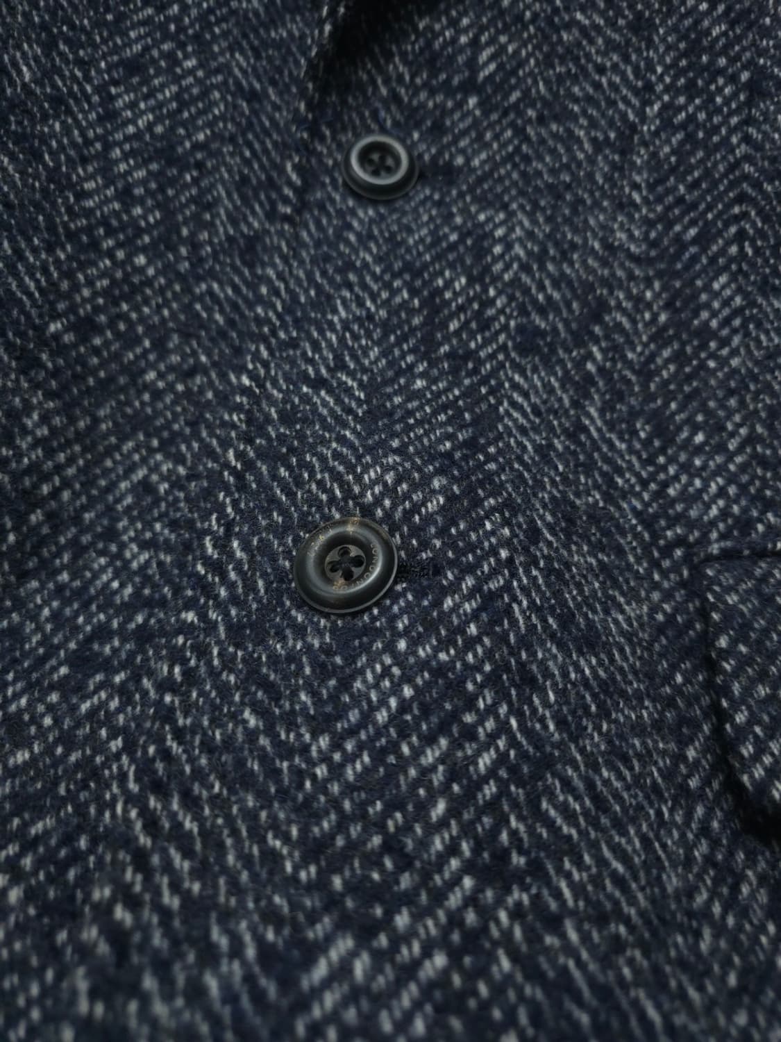 런던포그 남성 헤링본 울 모직코트 상품이미지6