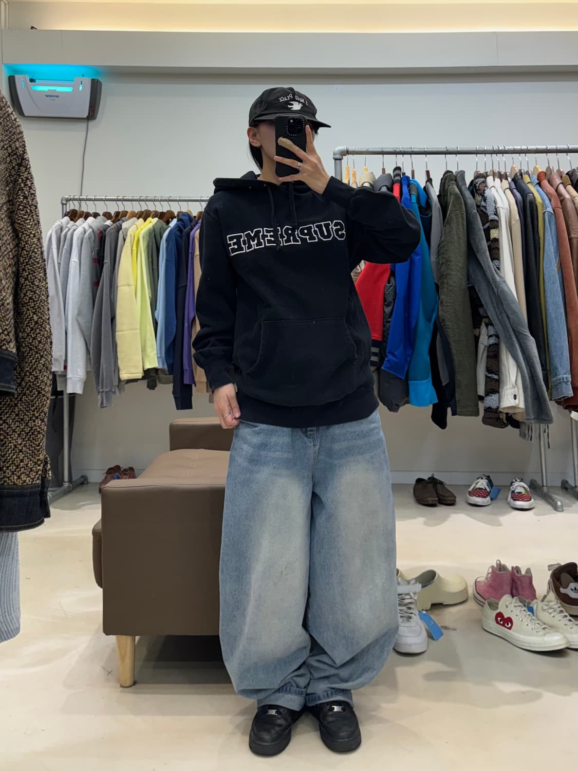 18ss 슈프림 스펠아웃 후드 상품이미지9