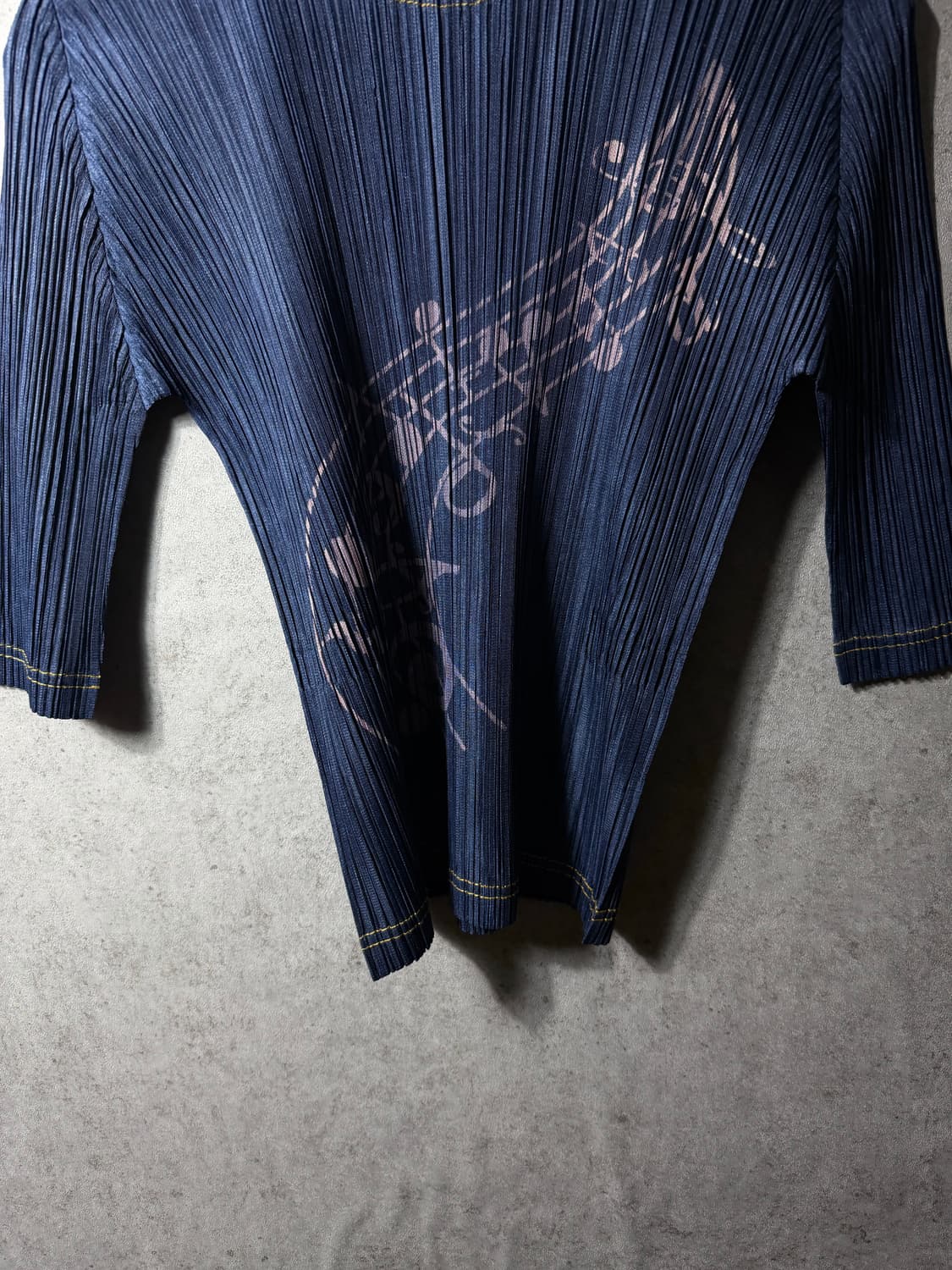 이세이미야케 플리트플리즈 멜로디 티셔츠 상품이미지5