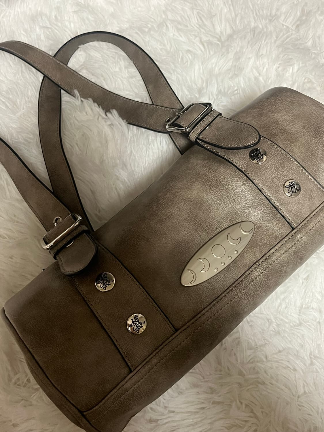 엔와이엑스엑스 P.O.M CIRCULAR BAG PEEL BROWN가방 상품이미지1