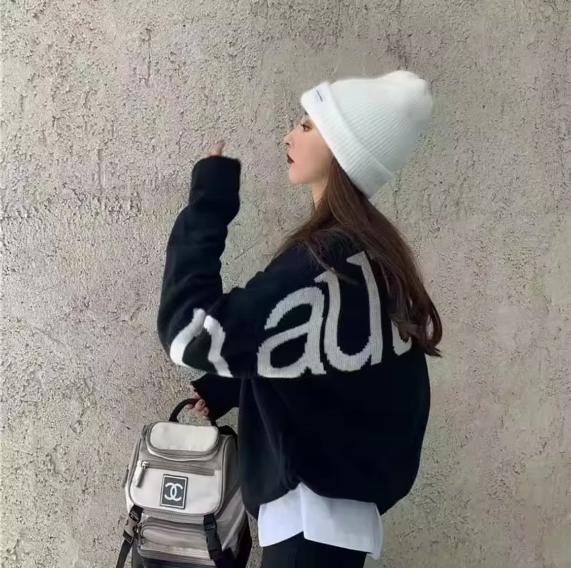 새상품♡ 블랙 스웨터 니트(55~66) 상품이미지1