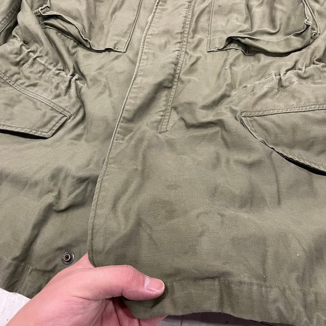 70s 알파인더스트리 M-65 필드자켓 야상자켓 L V5 상품이미지8