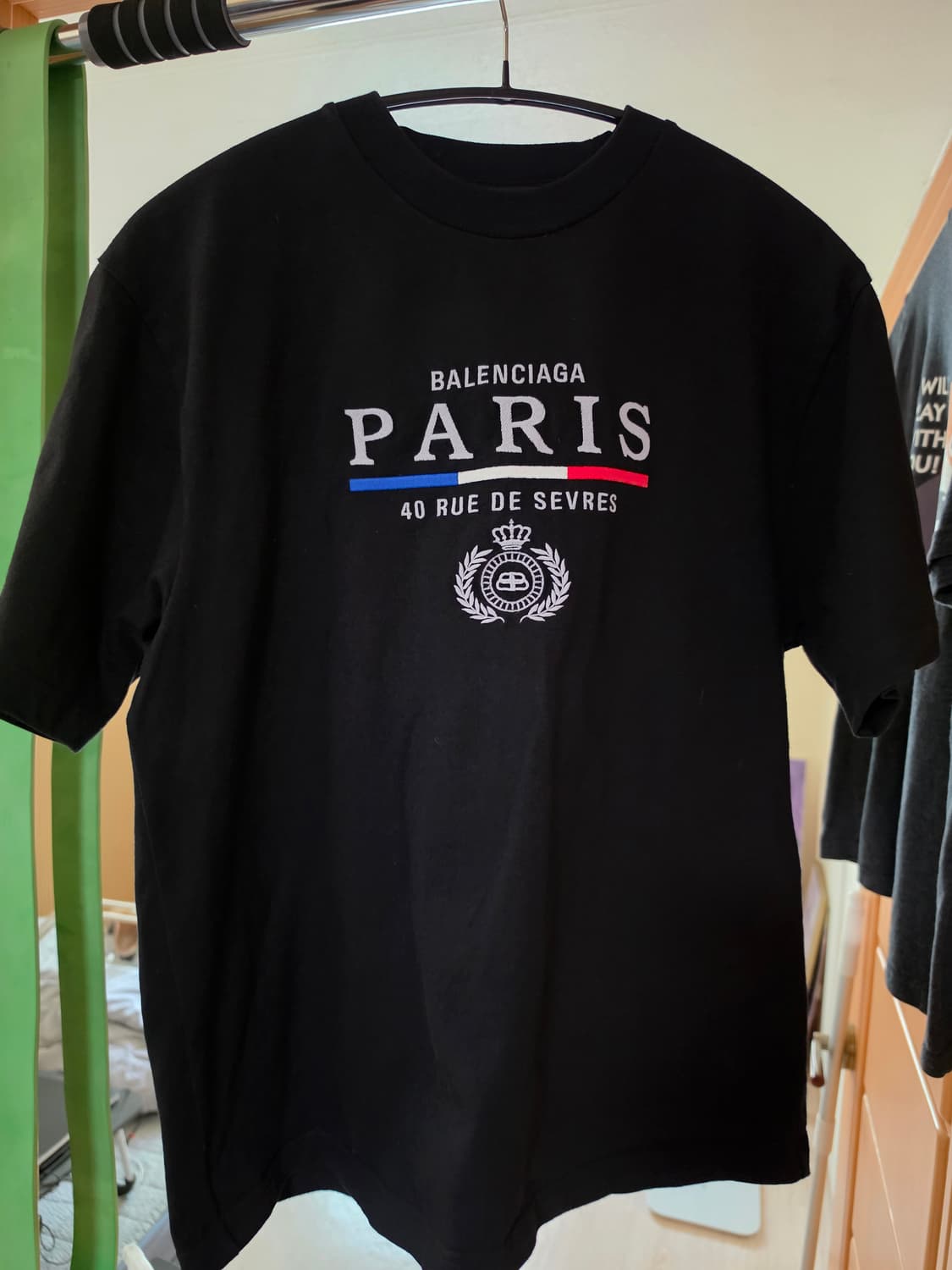 발렌시아가 PARIS 40 로고 블랙S 상품이미지1