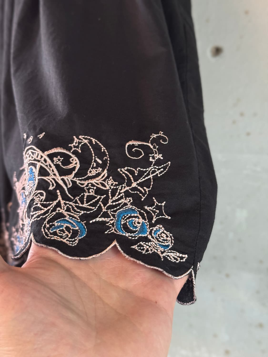 44-66 ) JPN Lace Embroidery Sleeveless 상품이미지4