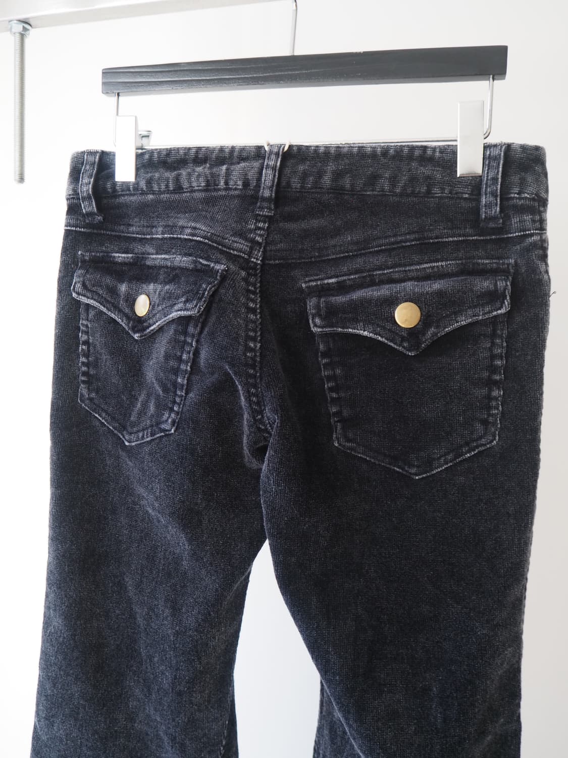 vintage low rise boots cut pants  상품이미지5