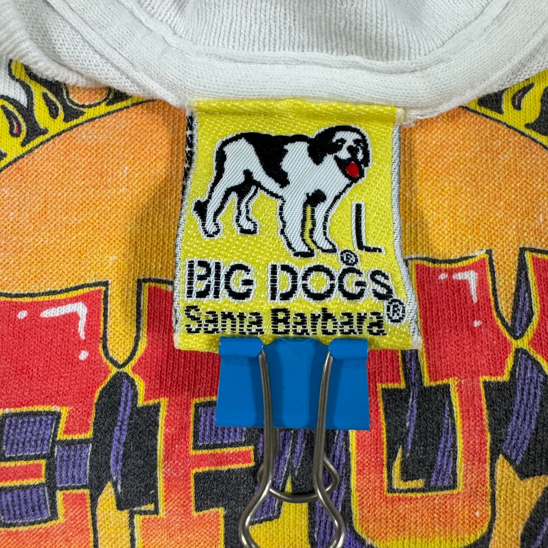 빈티지 90s Big Dogs Grateful Dead 패러디 티셔츠 상품이미지7