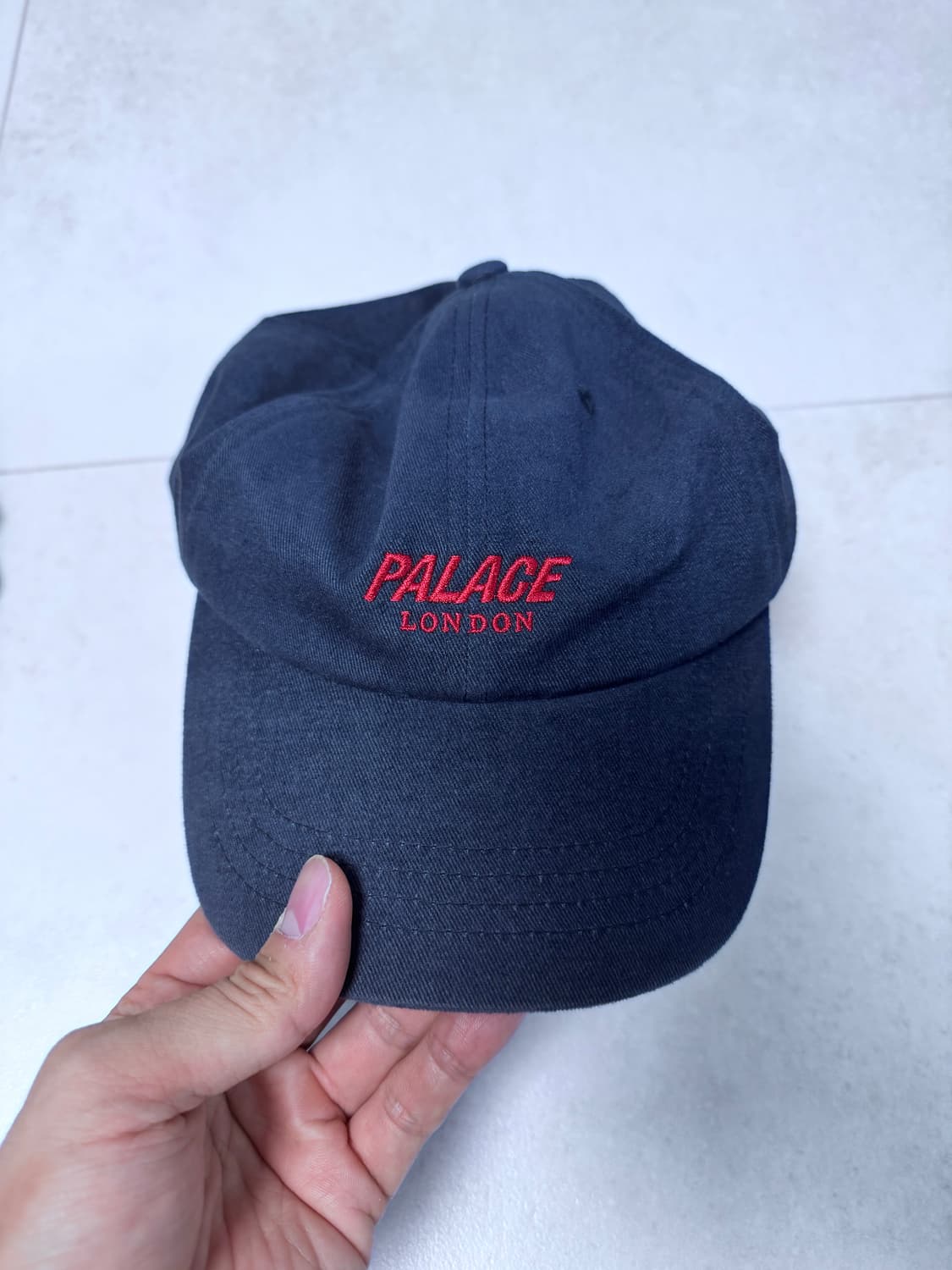 (중고) palace 20ss 모자 네이비 상품이미지1