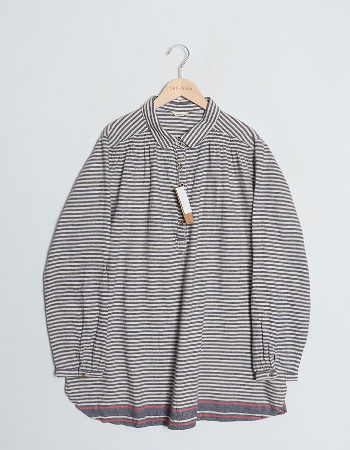 Lui Janne Stripe Tunic Shirts 상품이미지1