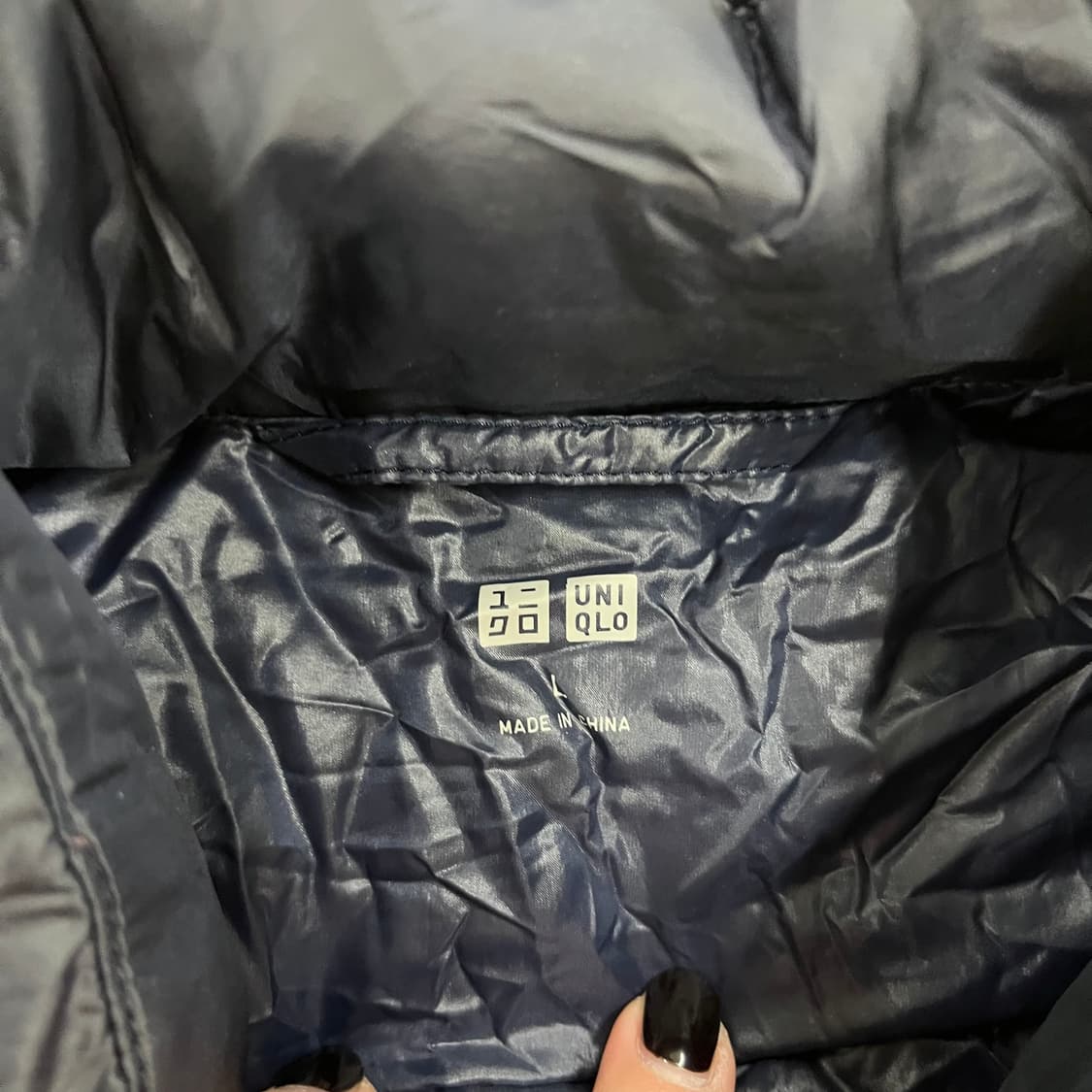 L 유니클로 다운 경량 조끼 패딩 0209M1 상품이미지2
