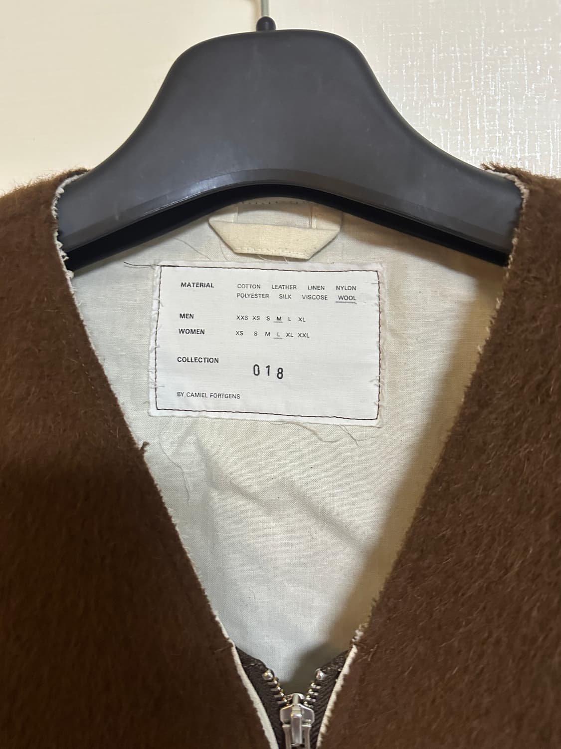 카미엘 포트젠스 울 알파카 모헤어 가디건M 사이즈 상품이미지5