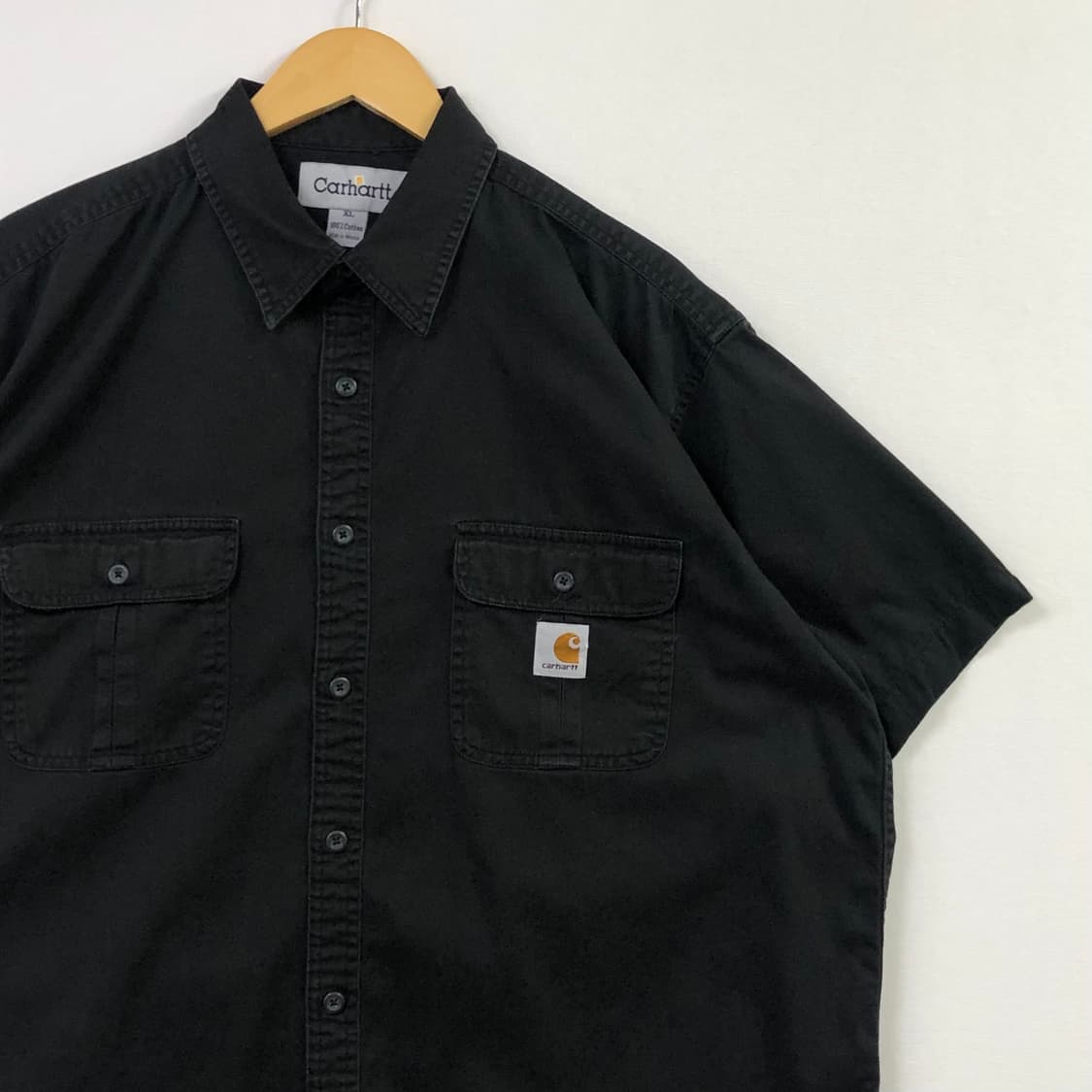 Xxl 칼하트 블랙 워크 셔츠 상품이미지1