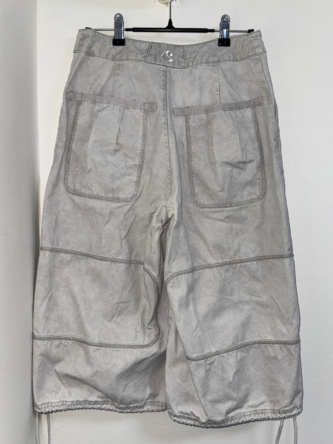 코이세이오 지그재그 팬츠 아이스 베이지 상품이미지3