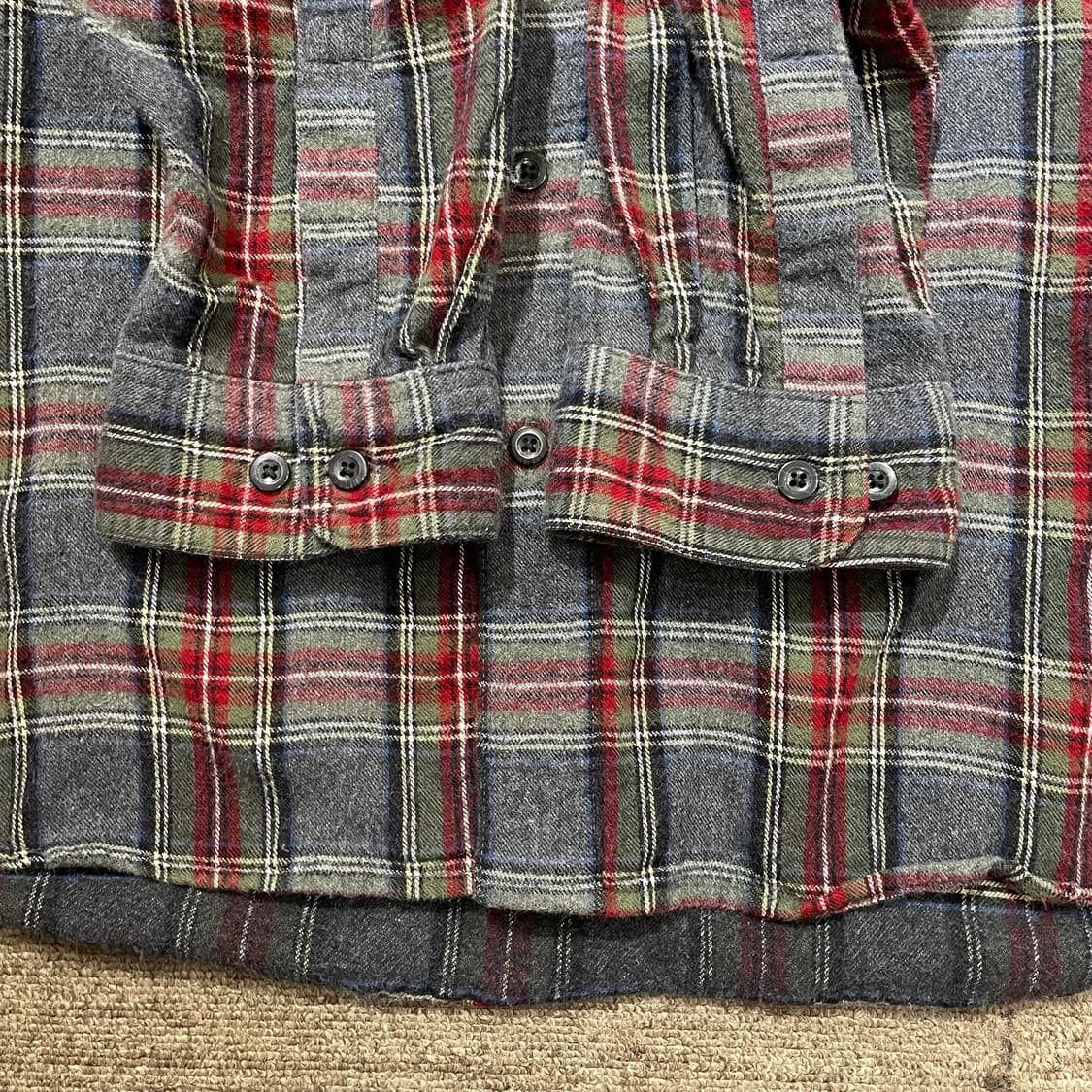 (XL) L.L.Bean 엘엘빈 플란넬 체크 셔츠  상품이미지9