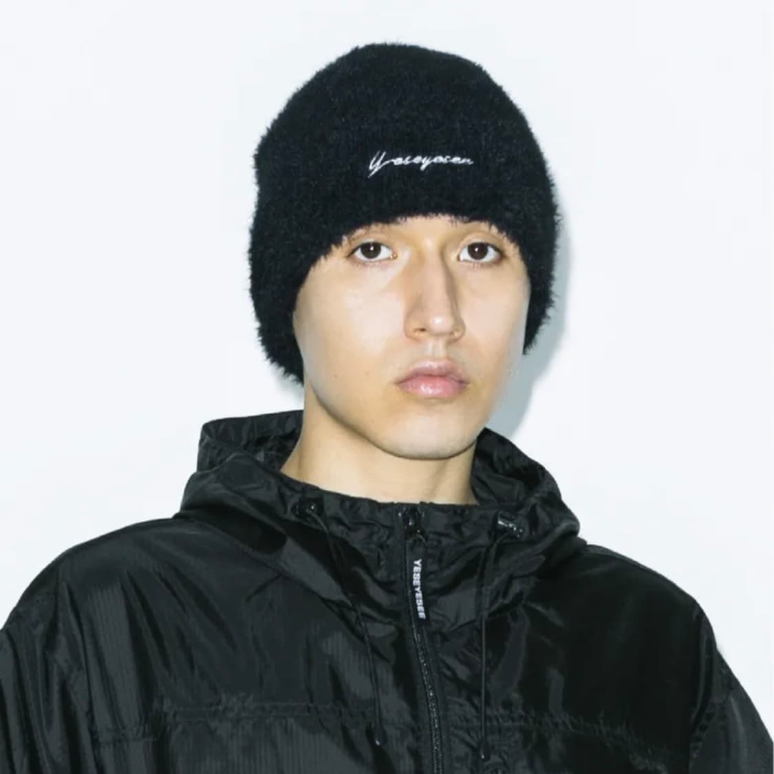 예스아이씨 니트 비니 블랙 상품이미지2