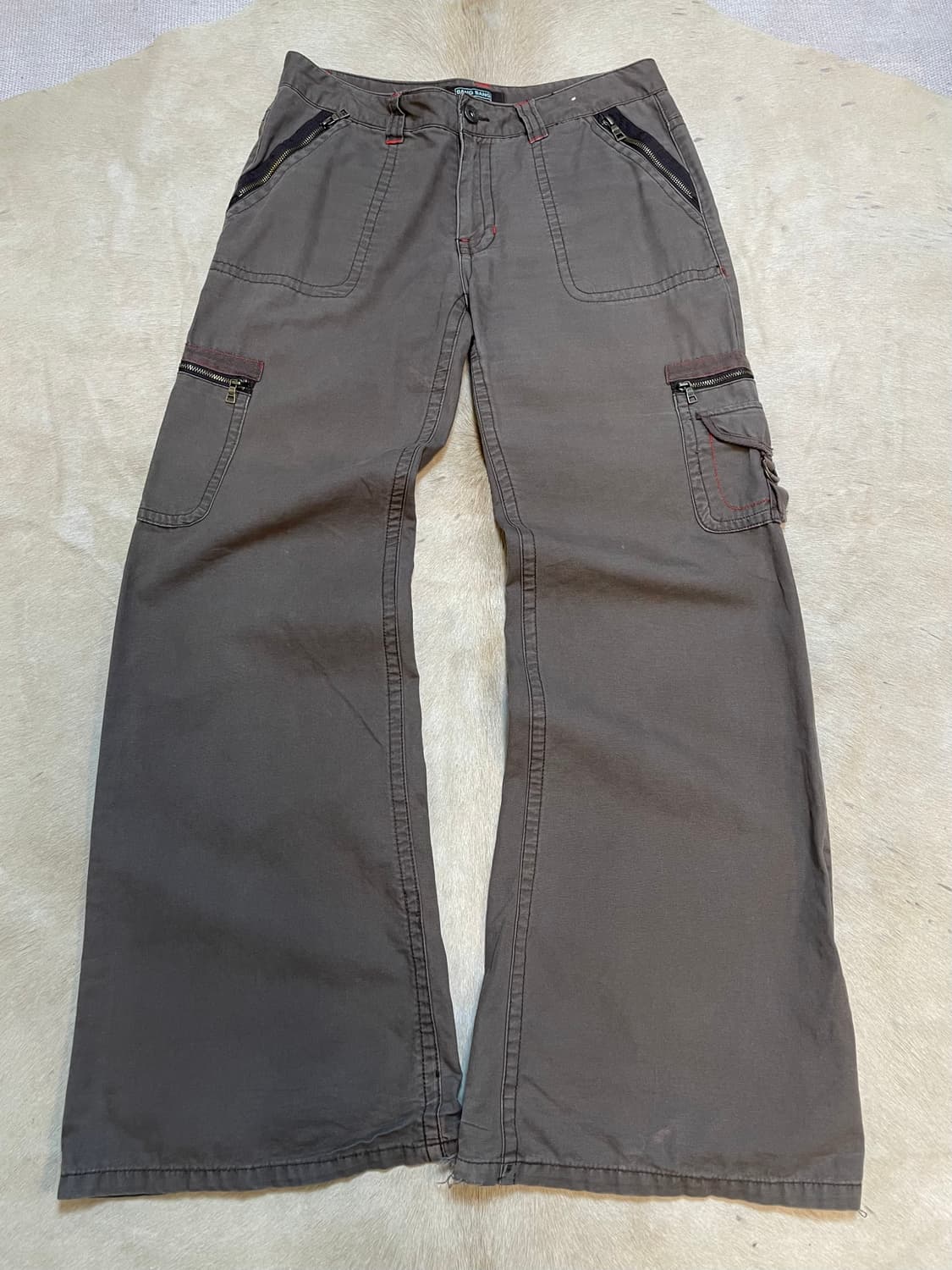 브라운 카고 부츠컷 상품이미지1