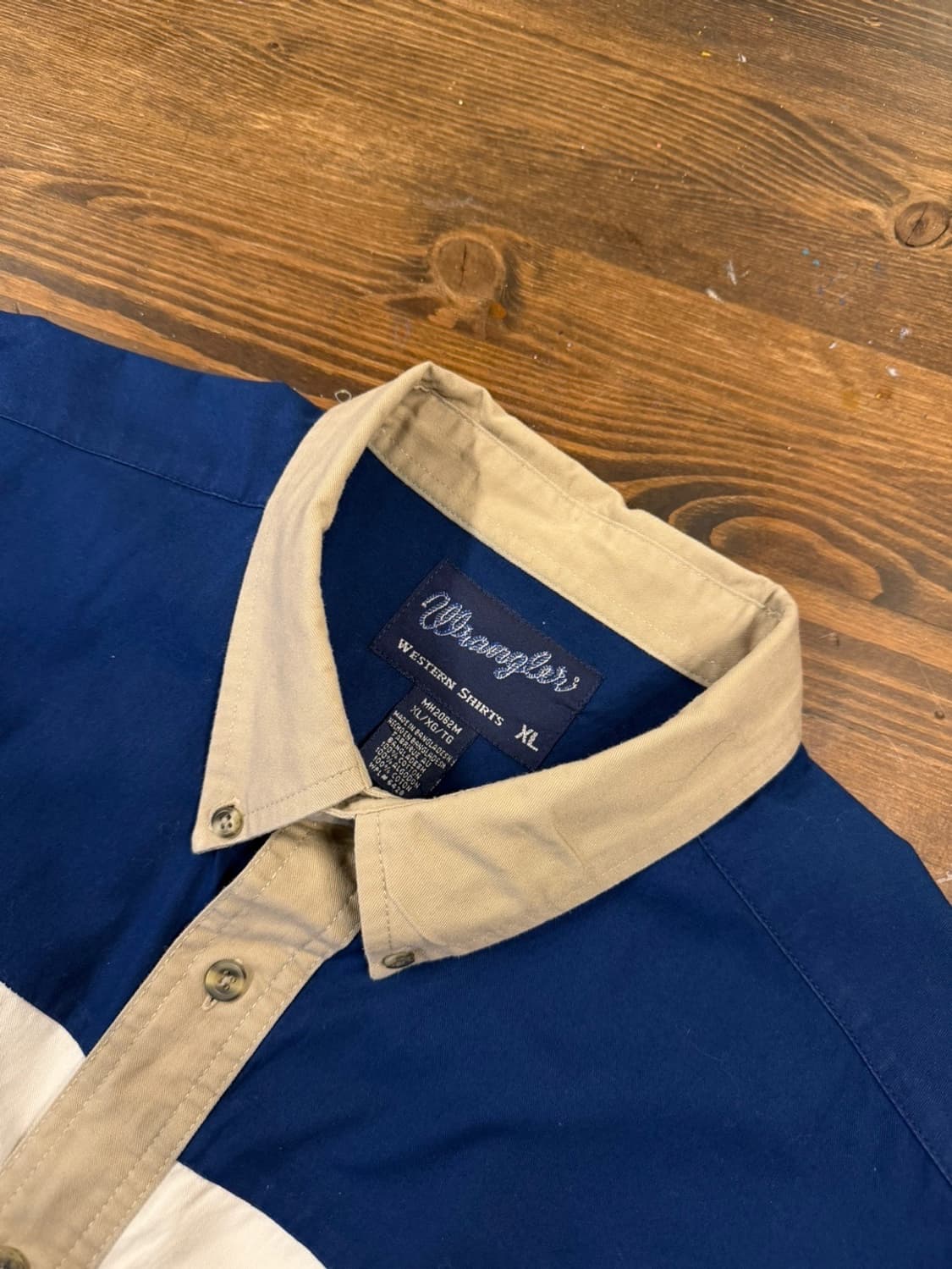 랭글러 아웃도어 셔츠 100~105 상품이미지6